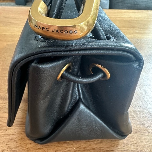MARC JACOBS The Mini Dual Bag Black/Gold - Picture 2 of 13